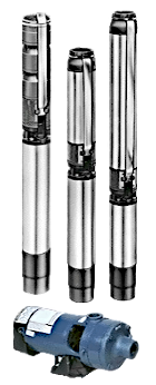 Flint & Walling submersible & booster pumps